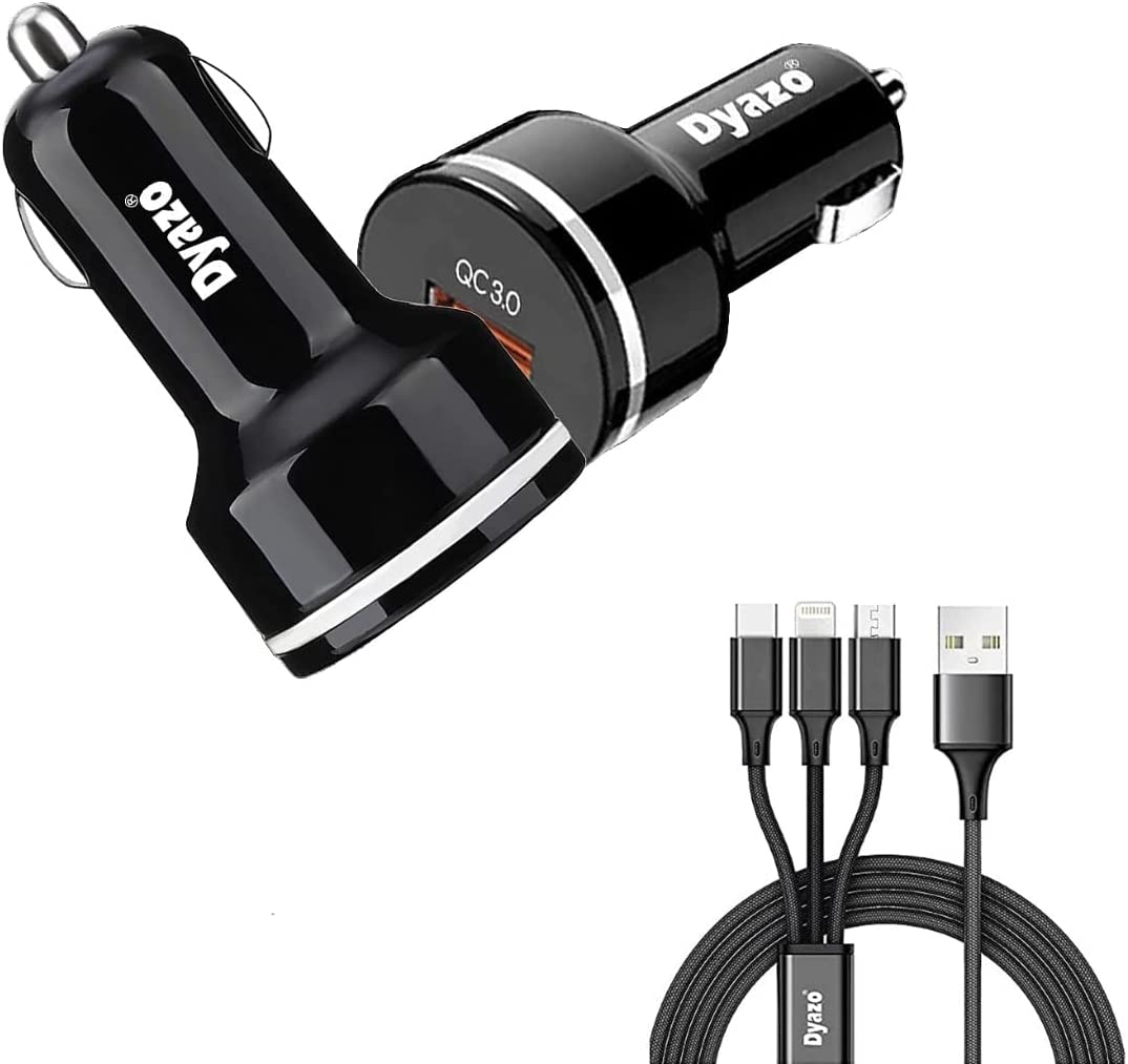 QC 3.0 Fast Charging Wired Car Charger